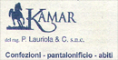 KAMAR - Confezioni, Pantalonificio, Abiti